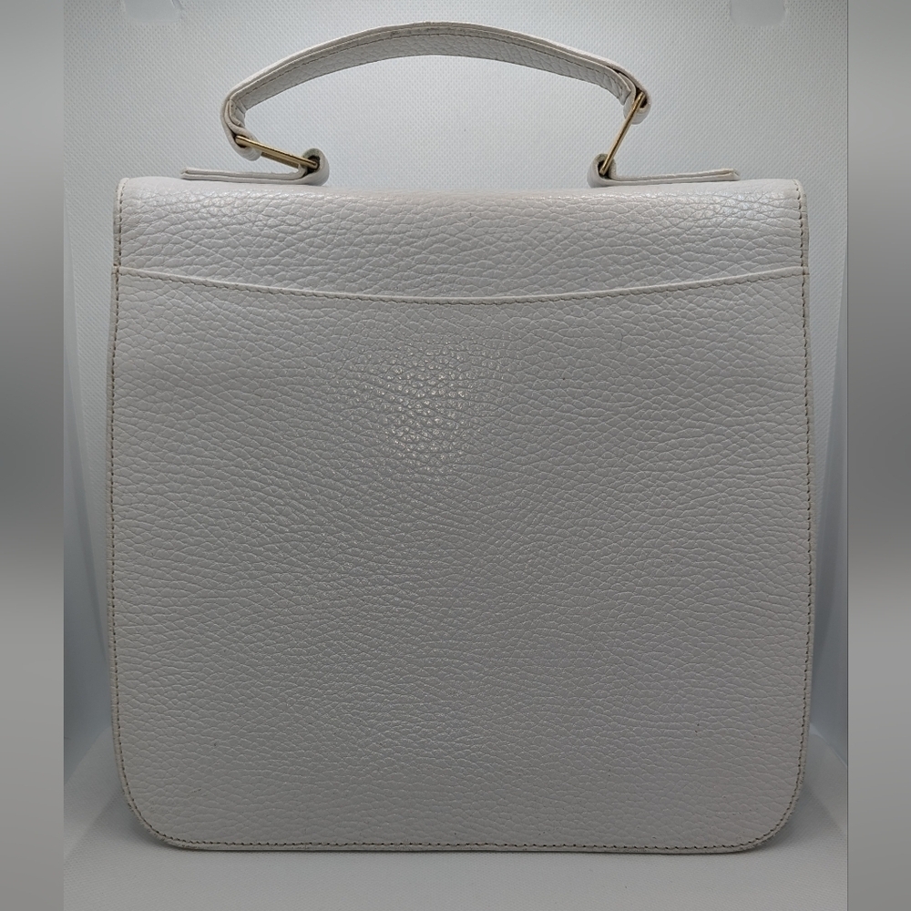 White Leather Handbag Mark Cross - Picture 3 of 7